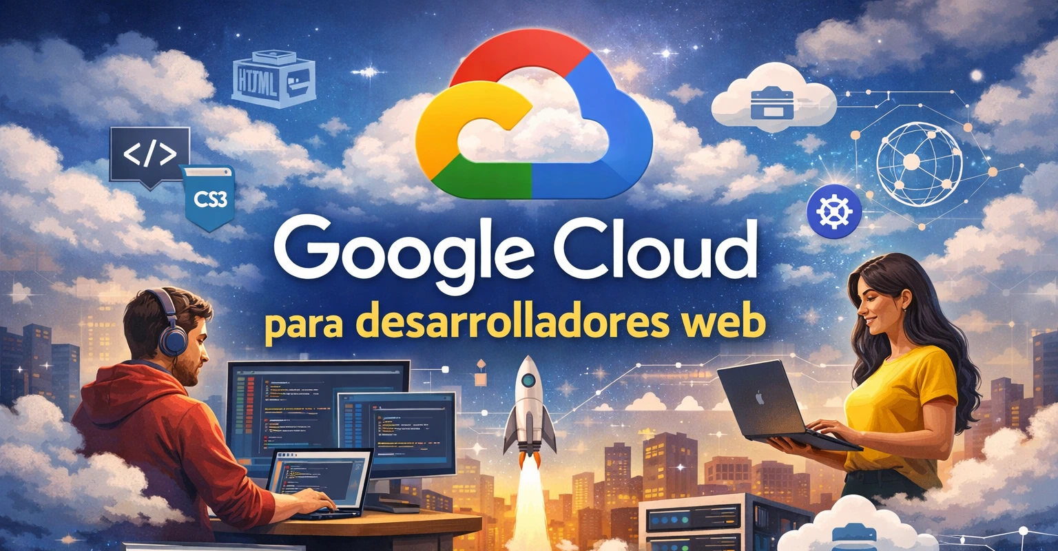 Google Cloud para desarrolladores web: setup, gcloud CLI y caso de uso con Stitch