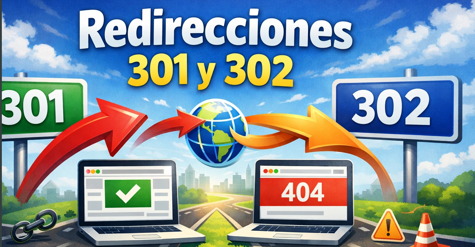 Redirecciones 301 y 302: cómo implementarlas en PHP, .htaccess y Laravel